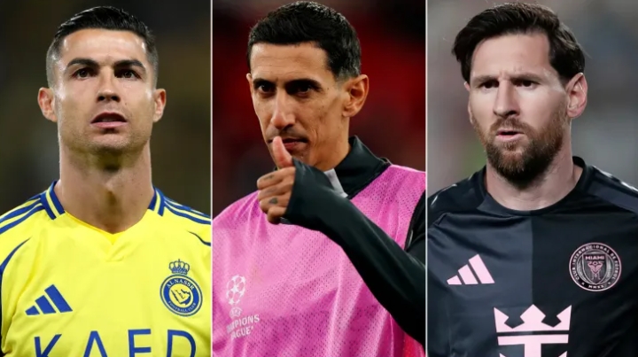 迪马利亚：C罗职业素养第一，可他恰逢梅西时代使得目标难度增加